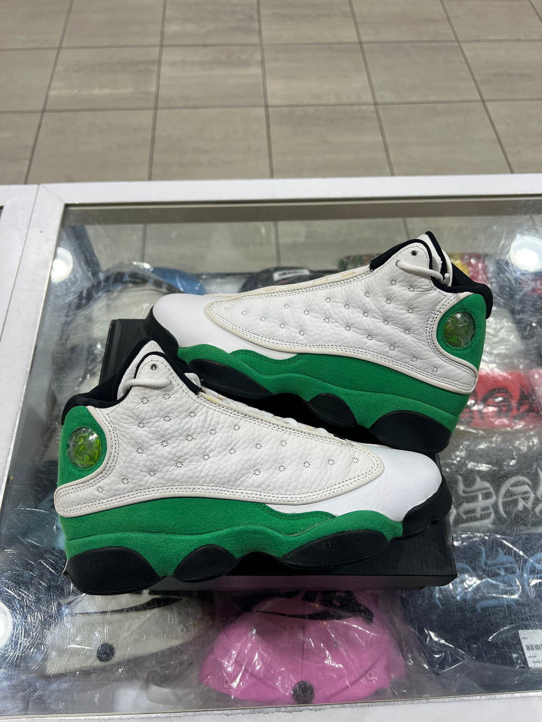 Jordan 13 Retro White Lucky Green (GS)
