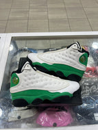 Jordan 13 Retro White Lucky Green (GS)