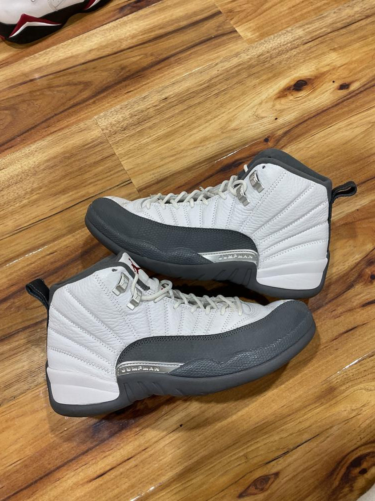 Jordan 12 Retro White Dark Grey