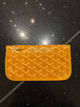 Load image into Gallery viewer, Goyard Snap Pouch Yellow