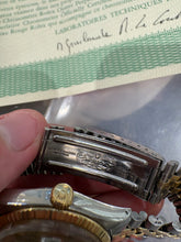 Load image into Gallery viewer, 1975 Two Toned 36mm Rolex Datedust 1601