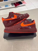 Load image into Gallery viewer, Nike Air Force 1 Low Patent Leather Dark Team Red Safety Orange