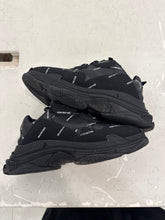 Load image into Gallery viewer, Balenciaga Triple S Allover Logo Black