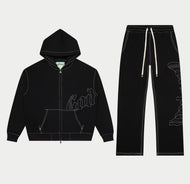 GODSPEED OG Logo Sweatsuit Stitched Black