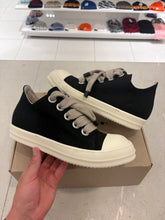 Load image into Gallery viewer, Rick Owens DRKSHDW Jumbo Lace Low Dark Dust Denim Milk