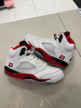 Load image into Gallery viewer, Jordan 5 Retro Fire Red Black Tongue (2025)