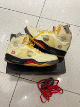 Load image into Gallery viewer, Jordan 5 Retro Off-White Sail