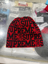 Load image into Gallery viewer, Supreme Beanie Reversible Red