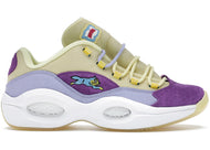 Reebok Question Low BBC Ice Cream Running Dog Yellow Purple