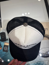 Load image into Gallery viewer, Chrome Hearts Hollywood Cross "King Taco" Trucker Cap Black/White