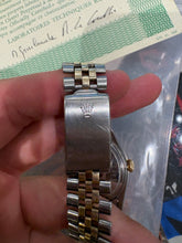 Load image into Gallery viewer, 1975 Two Toned 36mm Rolex Datedust 1601