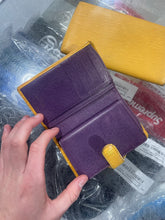 Load image into Gallery viewer, Vintage Louis Vuitton Yellow Epi Bi Fold Long Wallet &amp; Coin Purse