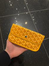 Load image into Gallery viewer, Goyard Snap Pouch Yellow